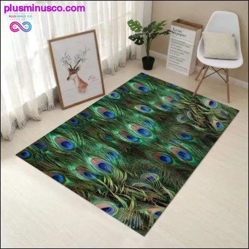 80*120cm Decorative 3D Printing Anti-Slip Rug or Carpet for