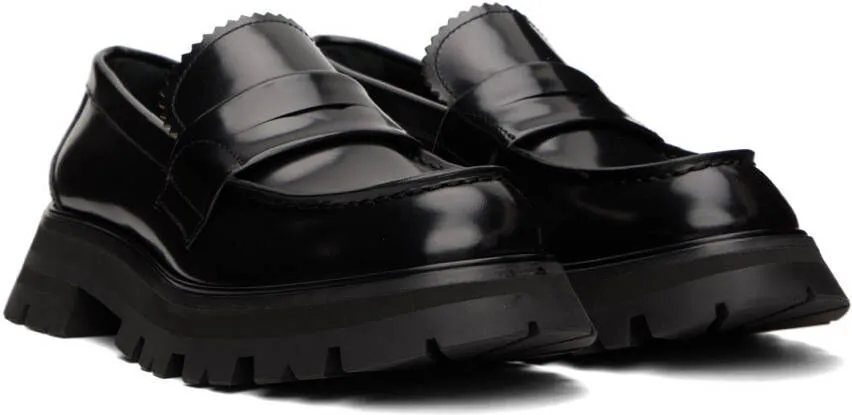 Alexander McQueen Black Wander Loafer