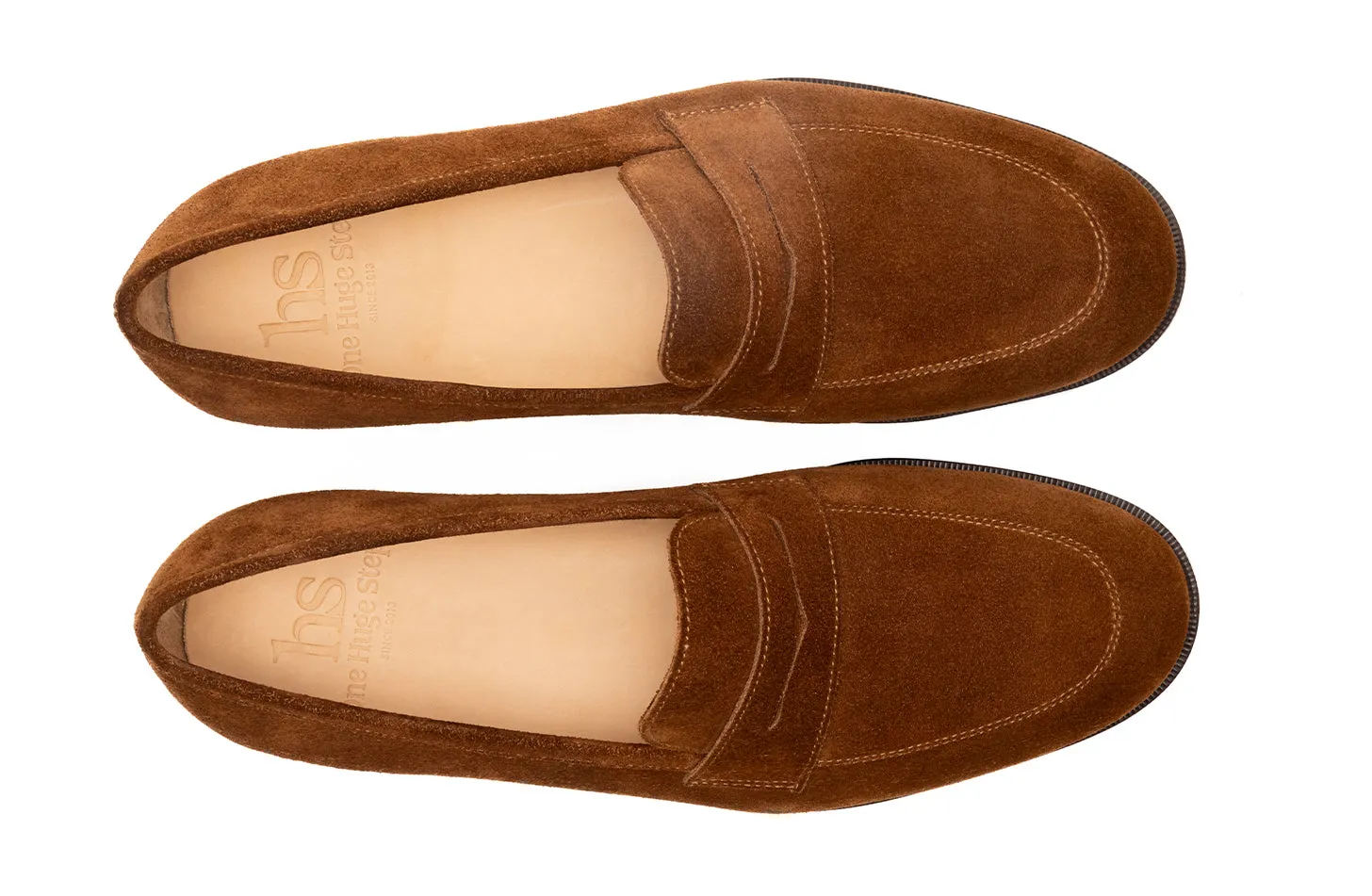 Apron penny strap loafer