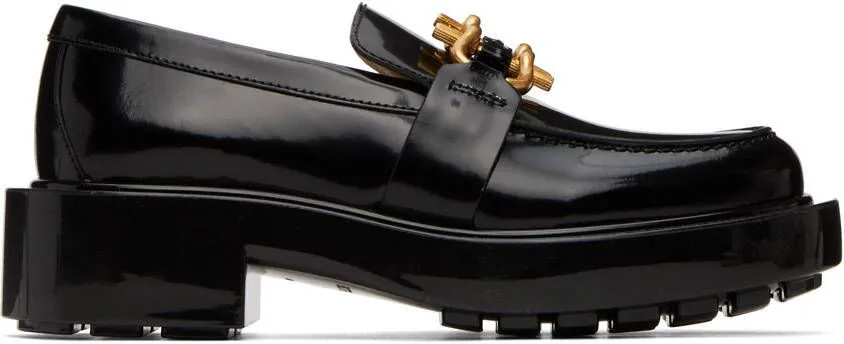 Bottega Veneta Black Monsieur Loafer