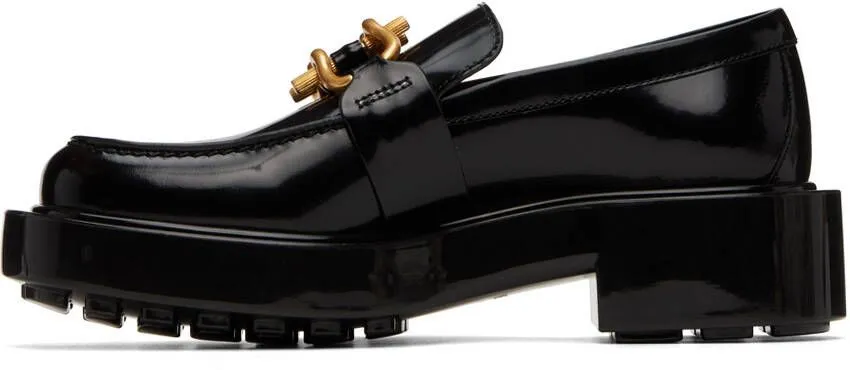 Bottega Veneta Black Monsieur Loafer