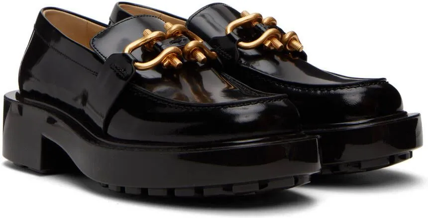 Bottega Veneta Black Monsieur Loafer