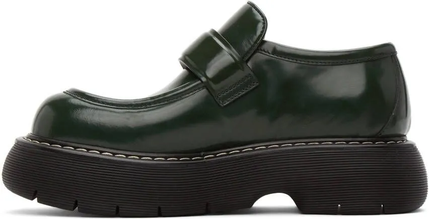 Bottega Veneta Green Swell Loafer