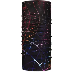 Buff Braga de cuello ORIGINAL ECOSTRETCH Multifuncional Negro Multicolor