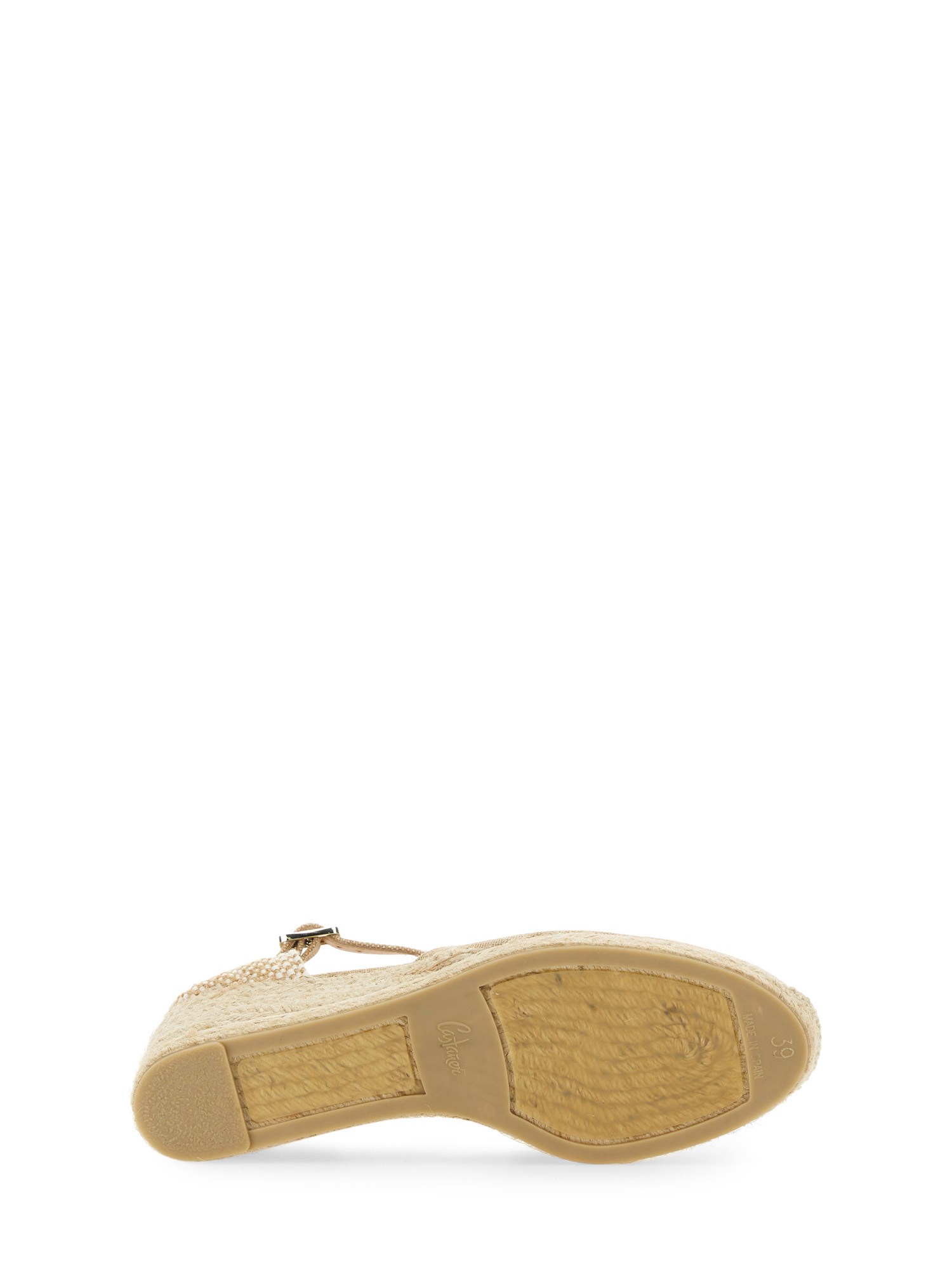 CASTANER    COTTON CANVAS ESPADRILLE CHIARITA WITH WEDGE