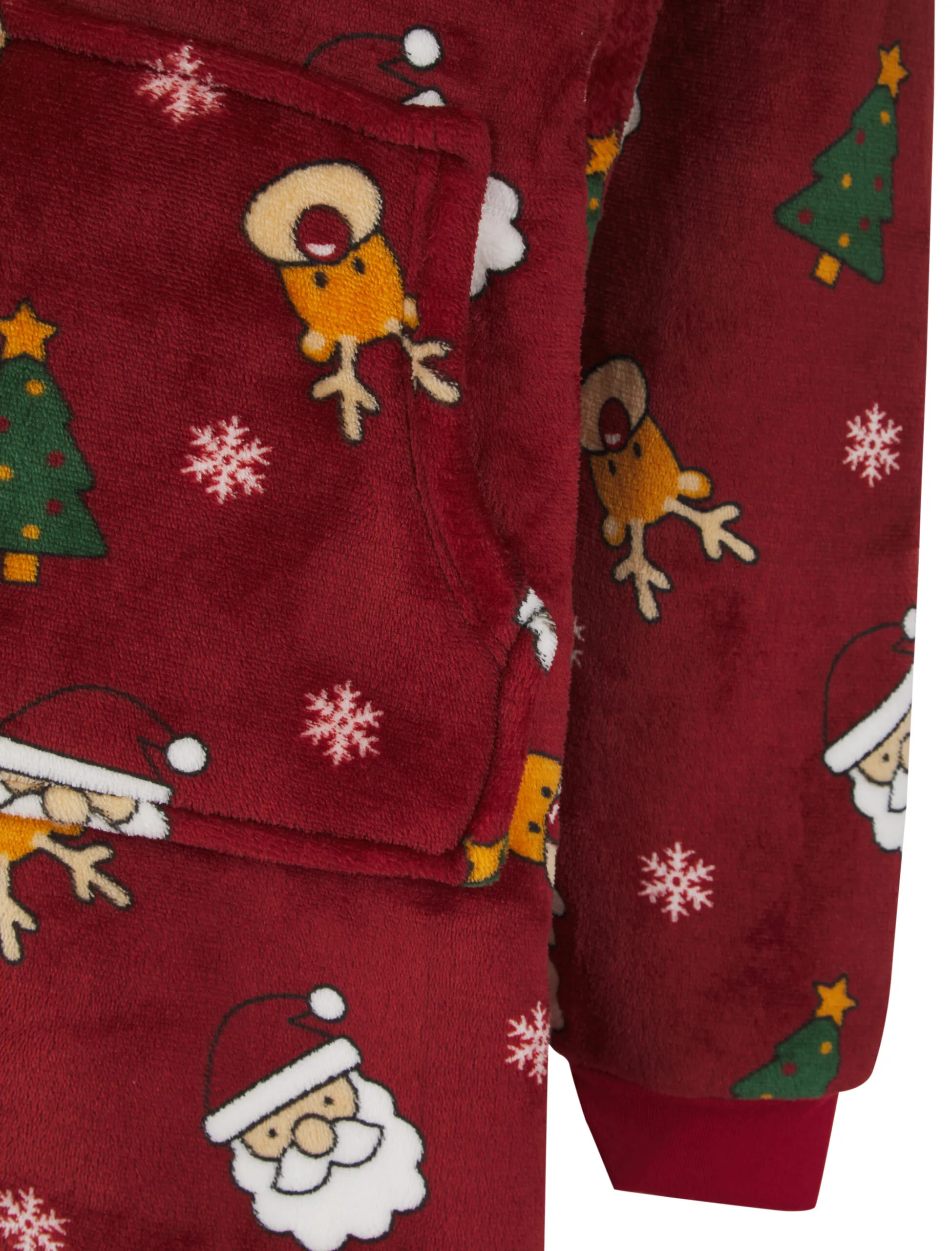 Christmas Oversized Fleece Lined Blanket Hoodie