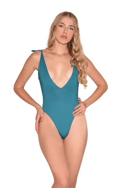 Cleo One Piece in Dark Teal