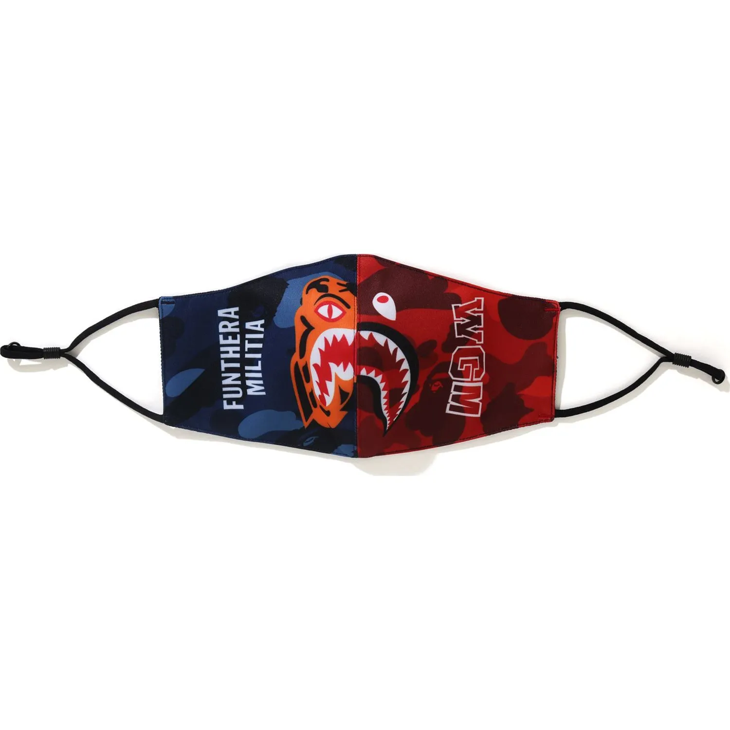 COLOR CAMO TIGER SHARK HALF MASK MENS