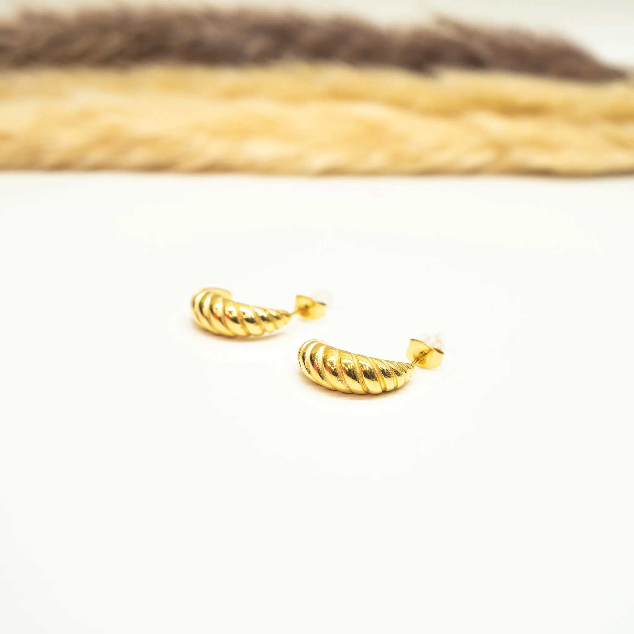 Crescent Shell Earrings