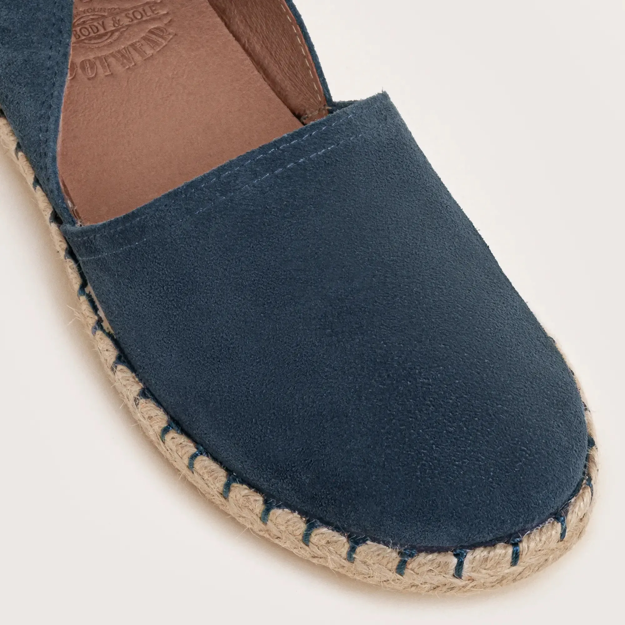 Cresent Suede Espadrille - Jean