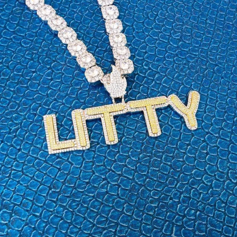 Custom 2 Layer Pres Name Necklace