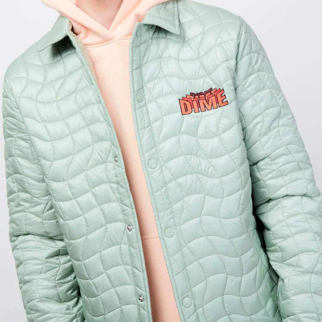 Dime Mtl - Wave Lightweight Insulator Jacket (Light Mint)