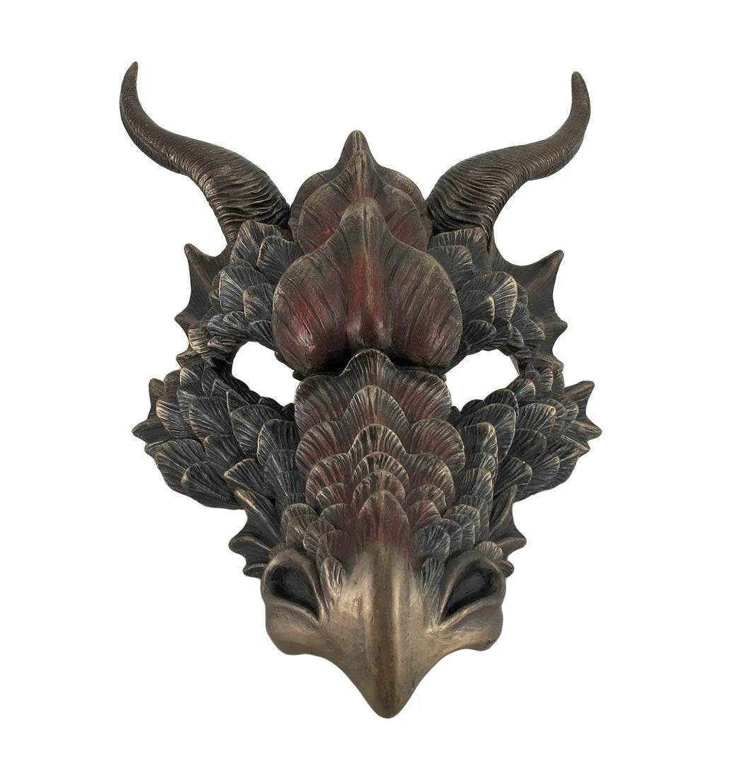 Dragon Mask Wall Plaque