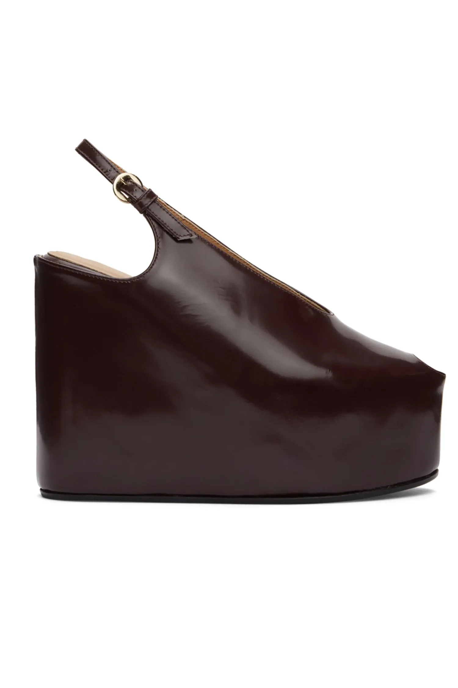 Dries Van Noten   PEEP TOE WEDGE SHOE, S22