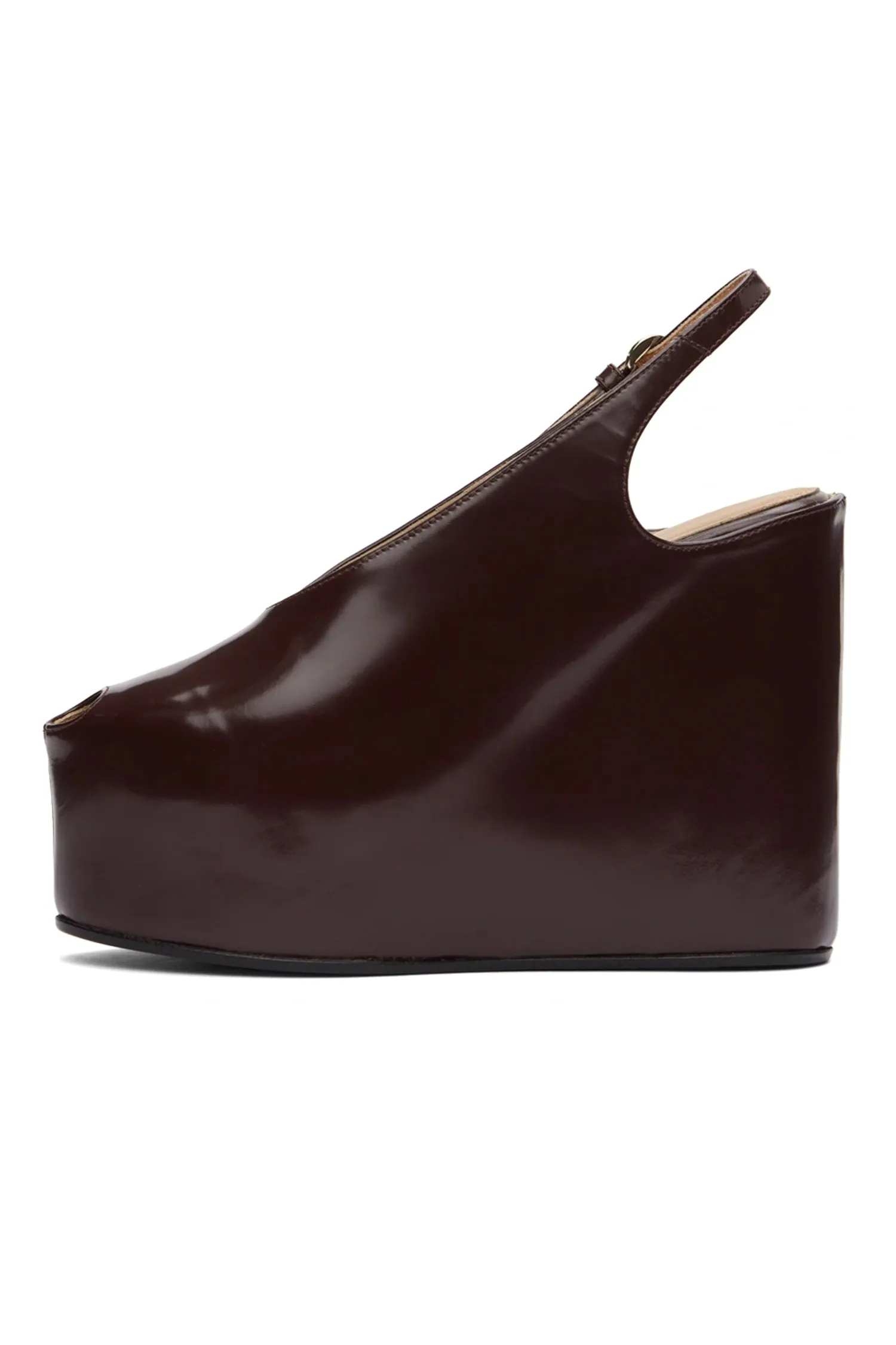 Dries Van Noten   PEEP TOE WEDGE SHOE, S22