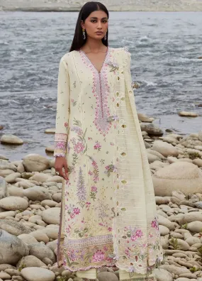 Elan Luxury Embroidered Lawn 3 Piece Unstitched Suit EL24LEL D-2B NEDINE