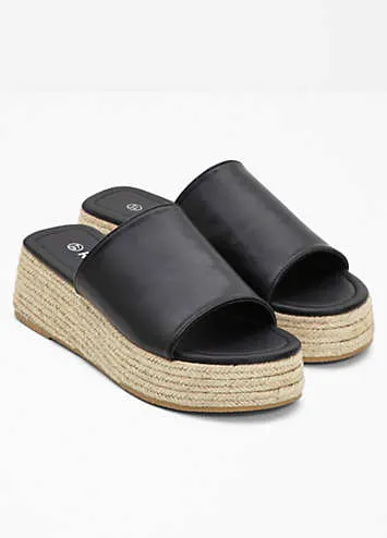 Espadrille Flatform Sandals by bonprix | Look Again