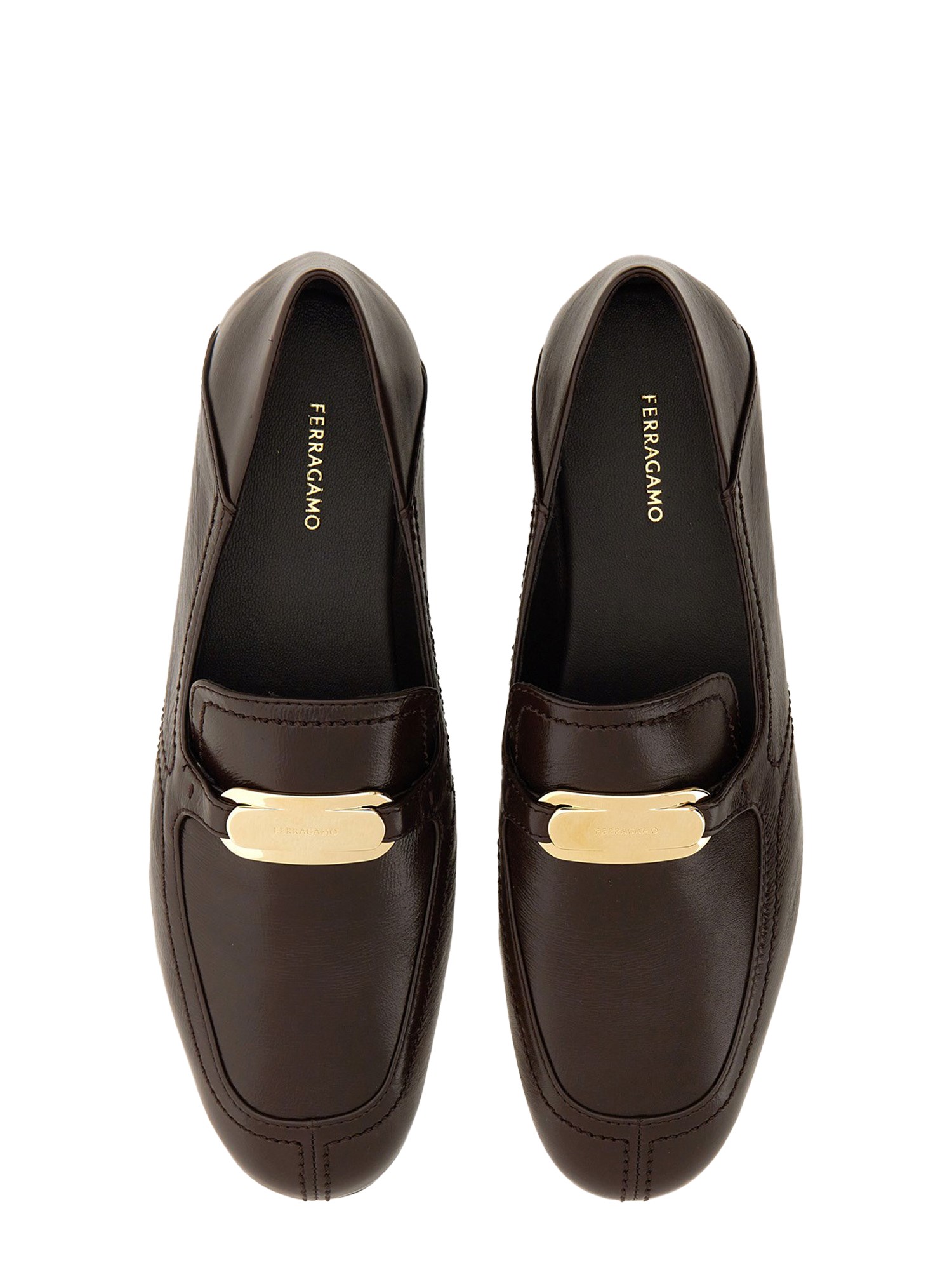 FERRAGAMO    NEW VARA LEATHER LOAFER