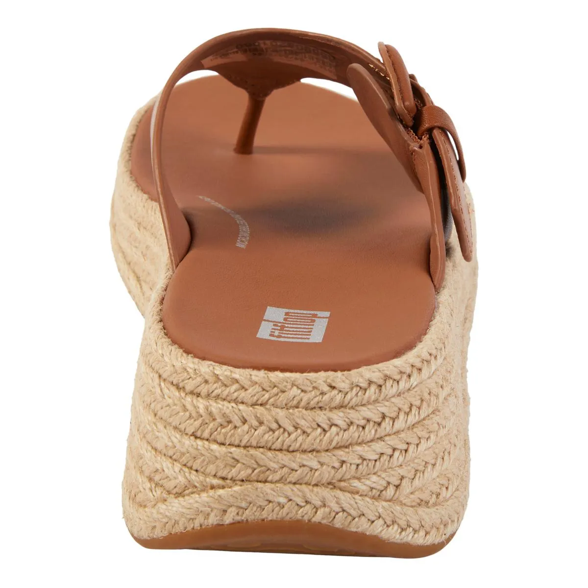      FitFlop® F-Mode Espadrille Leather Flatform     