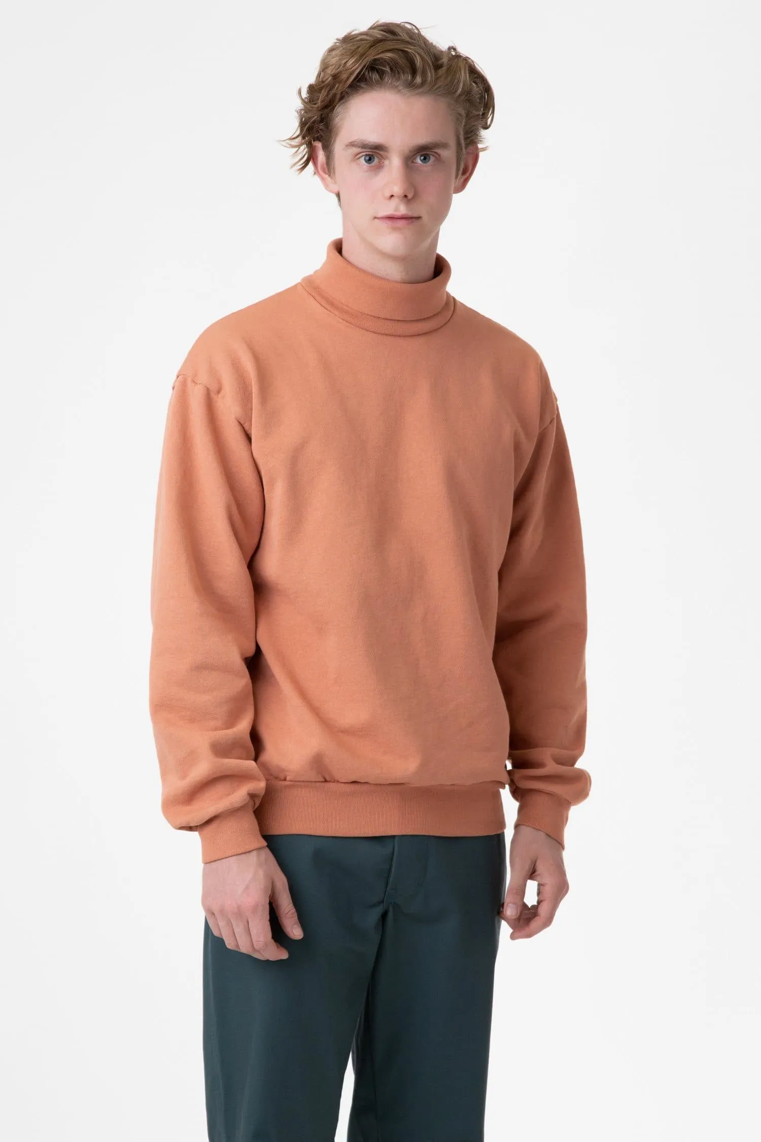 HF13 - Heavy Fleece Turtleneck (Garment Dye)