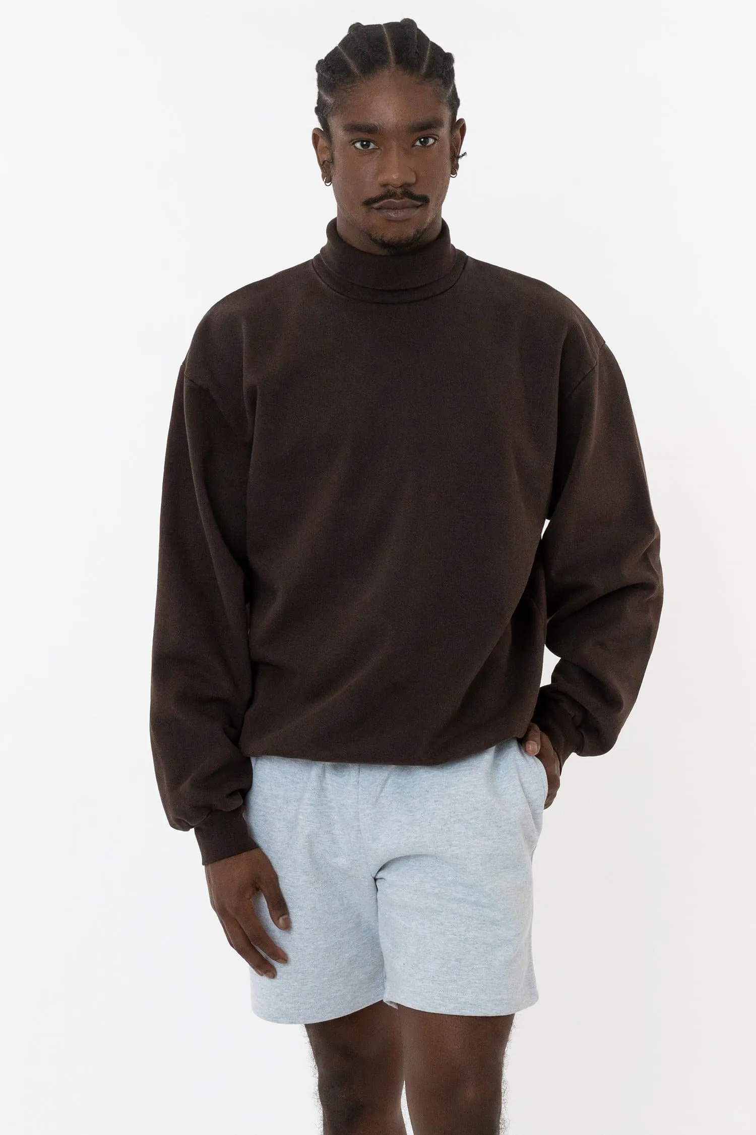 HF13 - Heavy Fleece Turtleneck (Garment Dye)