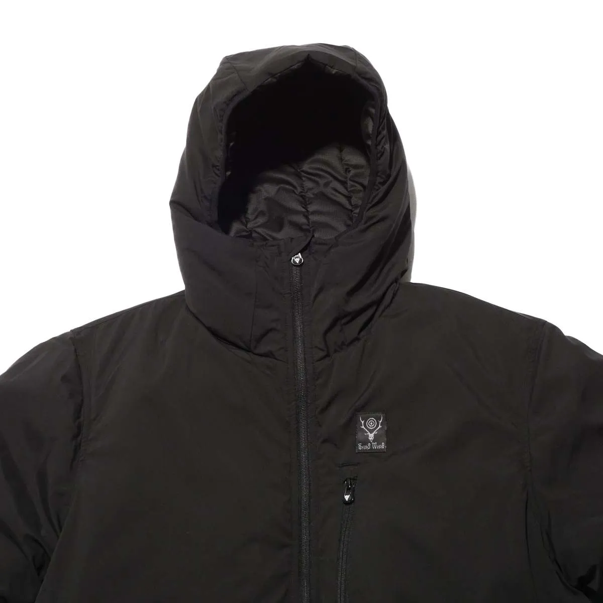 Insulator Zipped Parka - Black