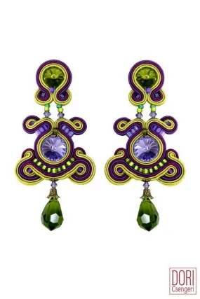 Kiwi Statement Earrings