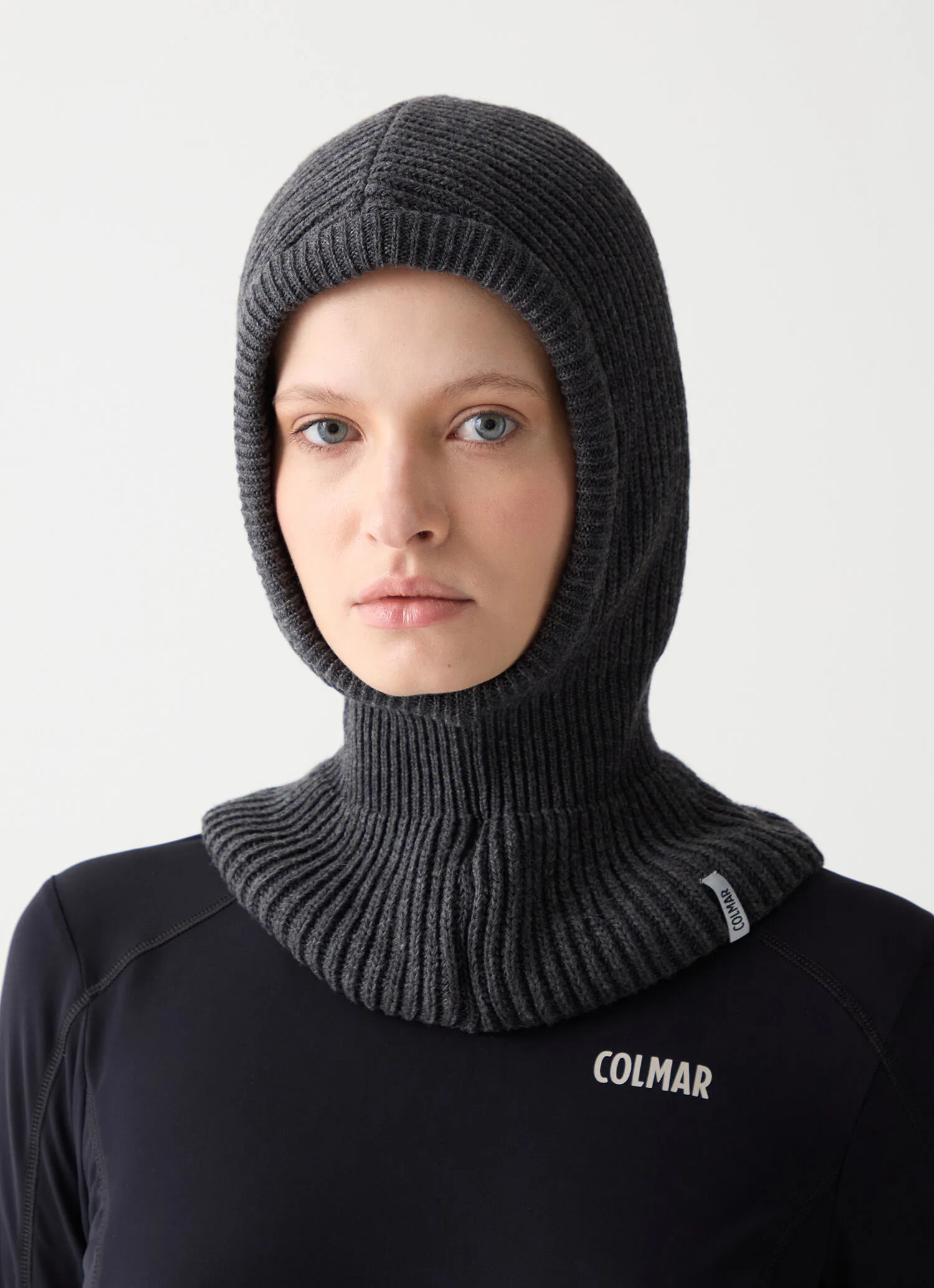 Knit balaclava-