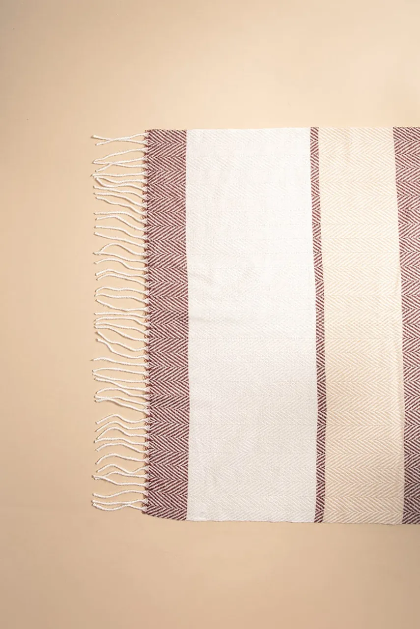 Krista Tonal Stripe Scarf