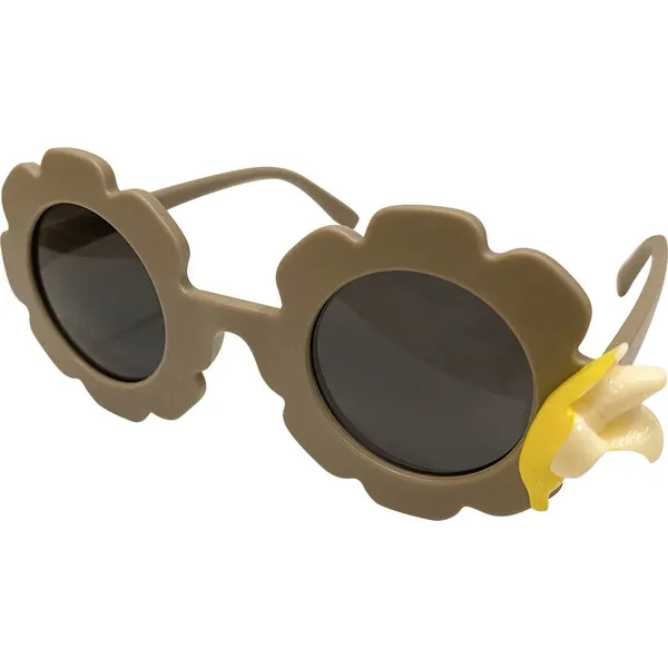 Little Bows & Toes Go Bananas Sunglasses, Grey