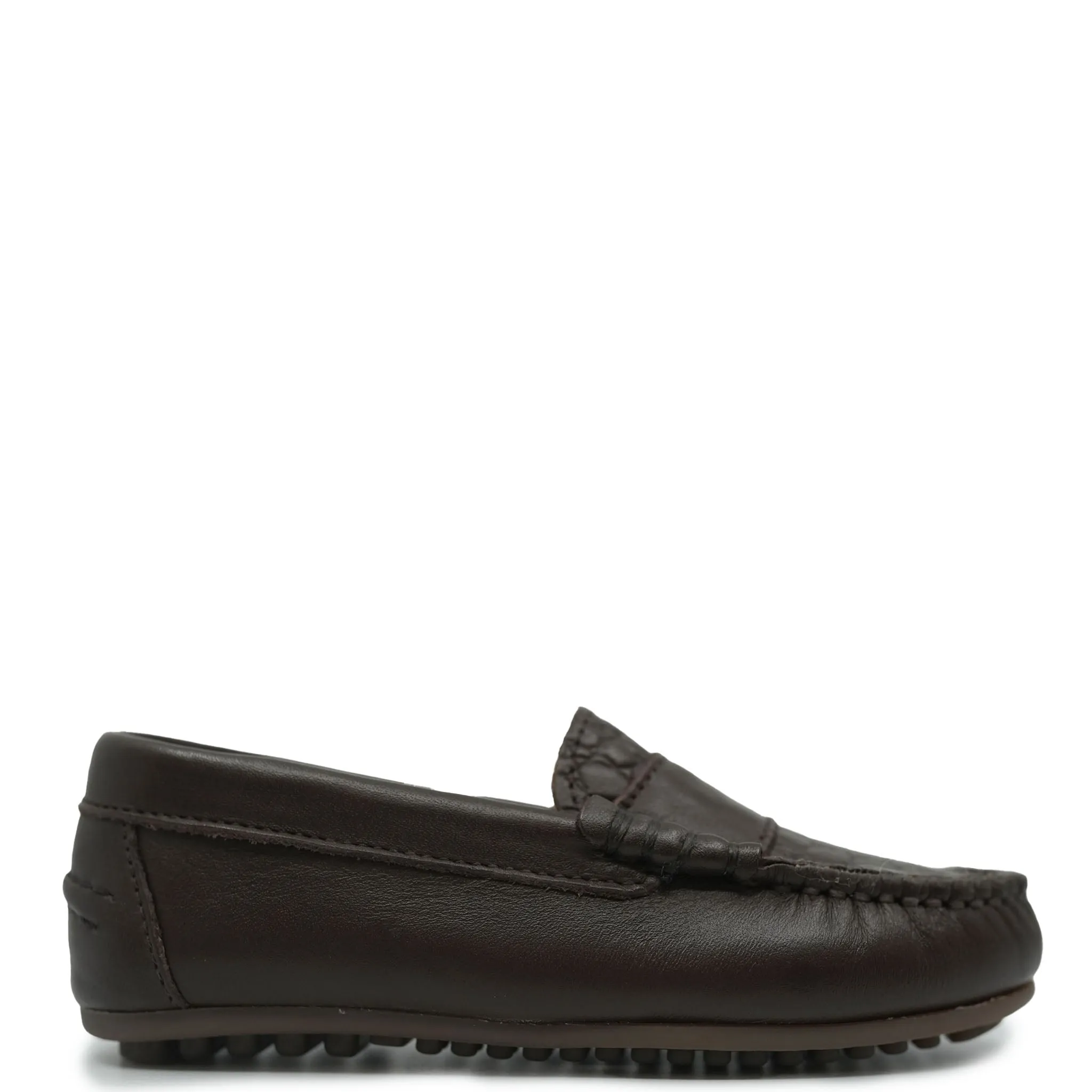 LMDI Chocolate Croc Penny Loafer