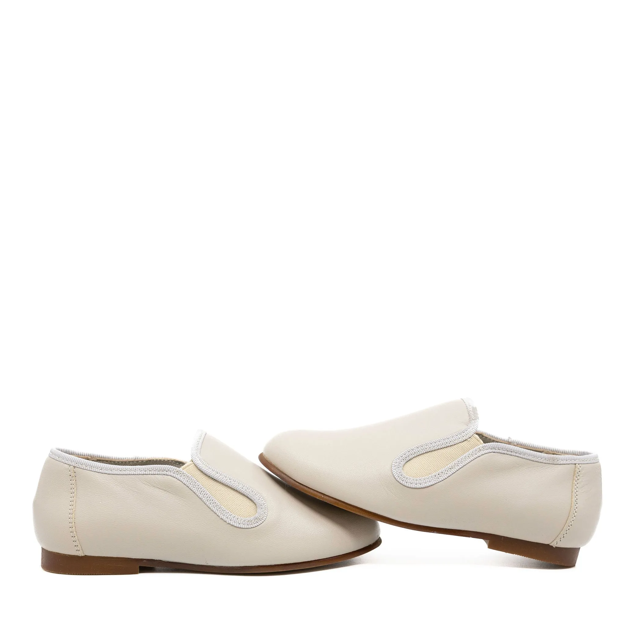 LMDI Sand Leather Smoking Loafer