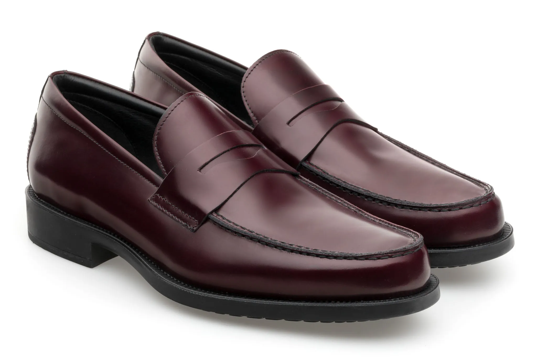 Loafer in Shiny Brushed Calfskin