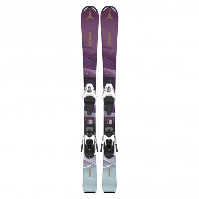 Maven Girl 100-120 Junior Skis + C5 GW Bindings - 2025