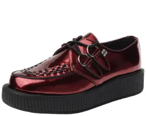 Metallic Burgundy Creepers