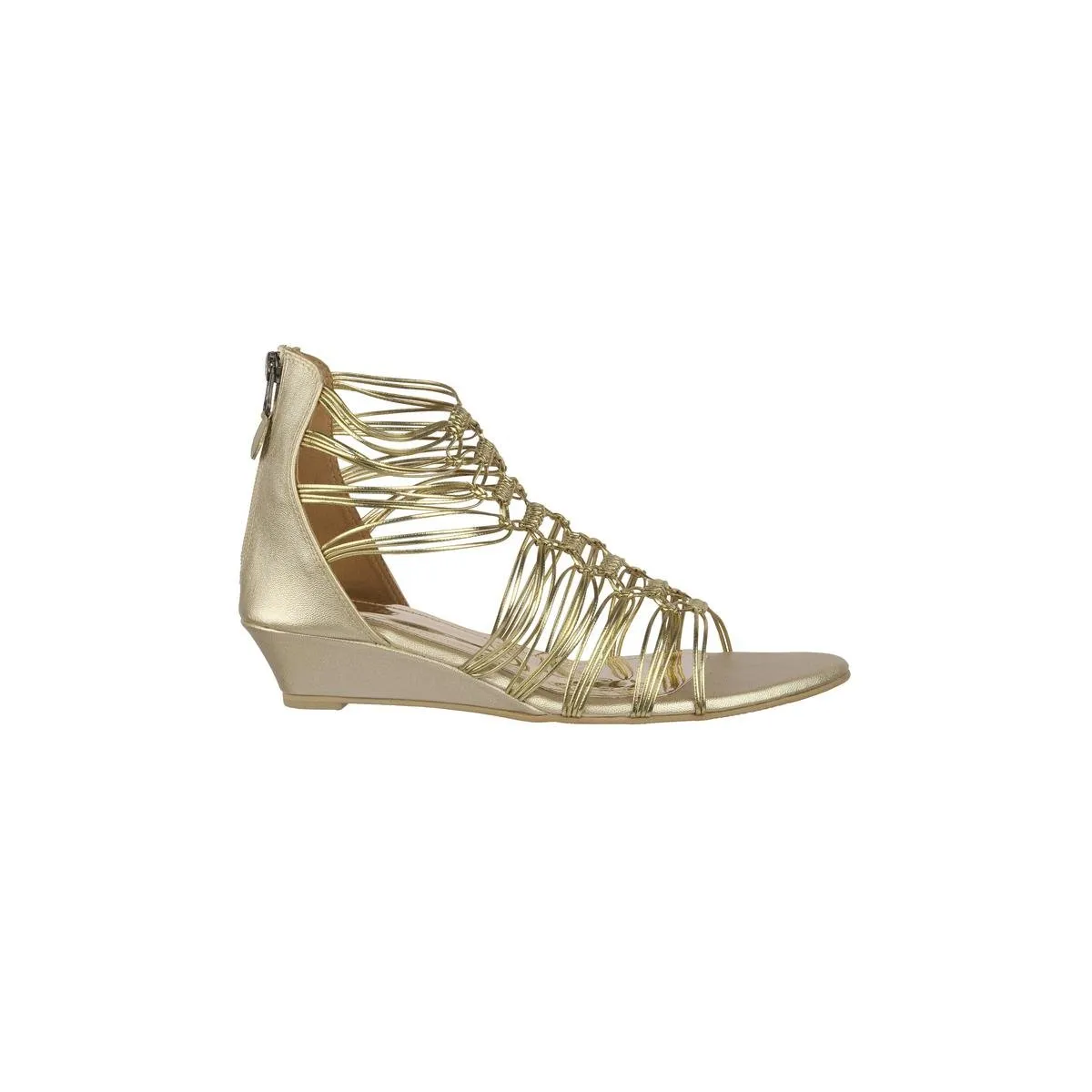 Metro Women Gold Casual Gladiators