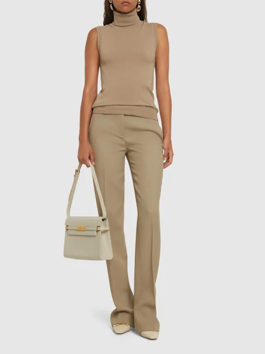 Michael Kors Collection   Cashmere turtleneck vest 