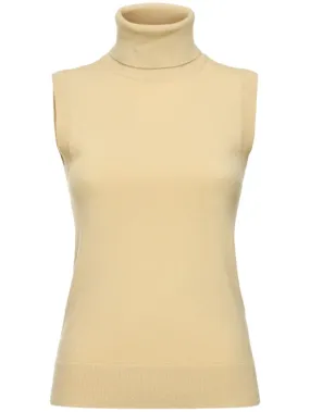 Michael Kors Collection   Cashmere turtleneck vest 