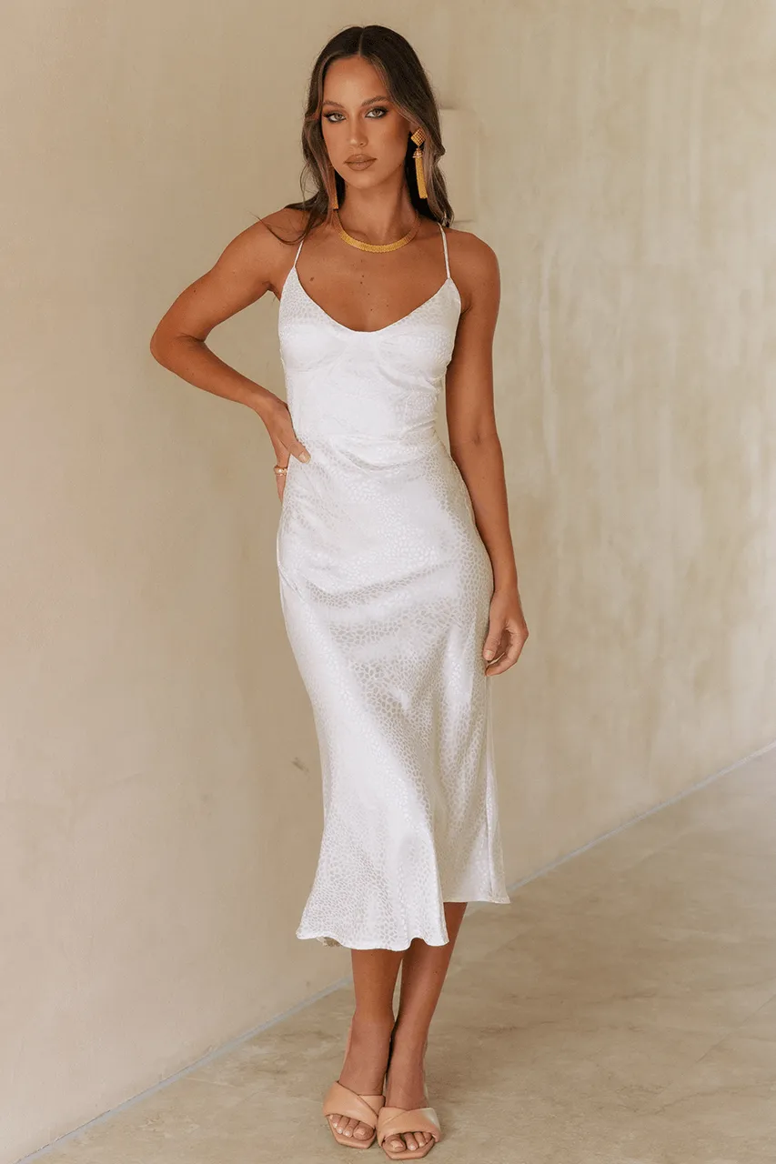 Nadia Slip Dress - White