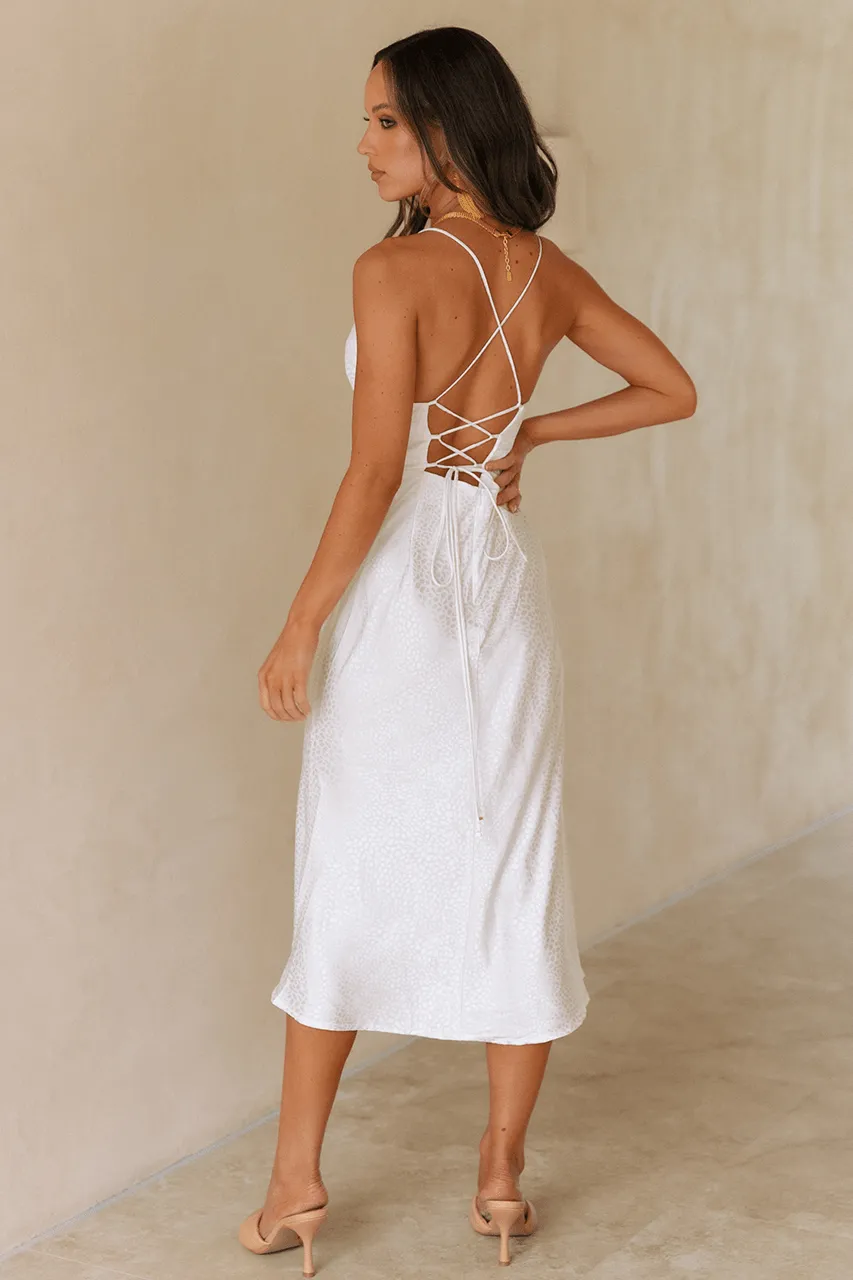 Nadia Slip Dress - White