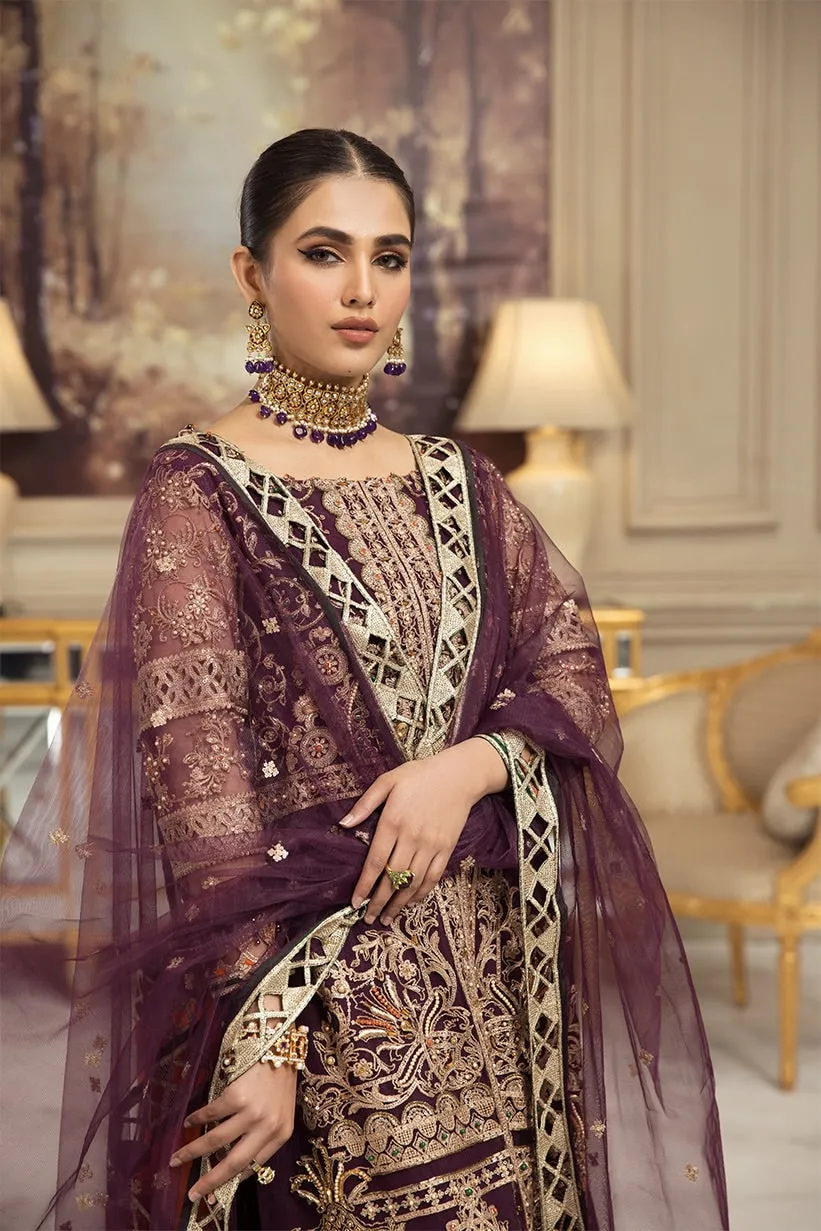 Nainsukh by House of Nawab Luxury Unstitched 3Pc Suit - FURAT A