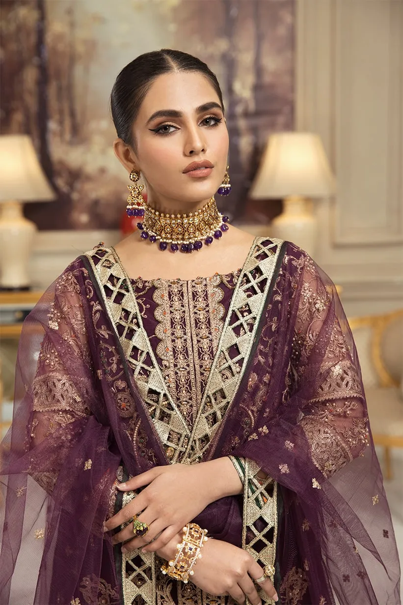 Nainsukh by House of Nawab Luxury Unstitched 3Pc Suit - FURAT A