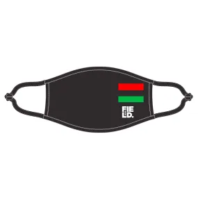 Pan-African Flag Face Mask