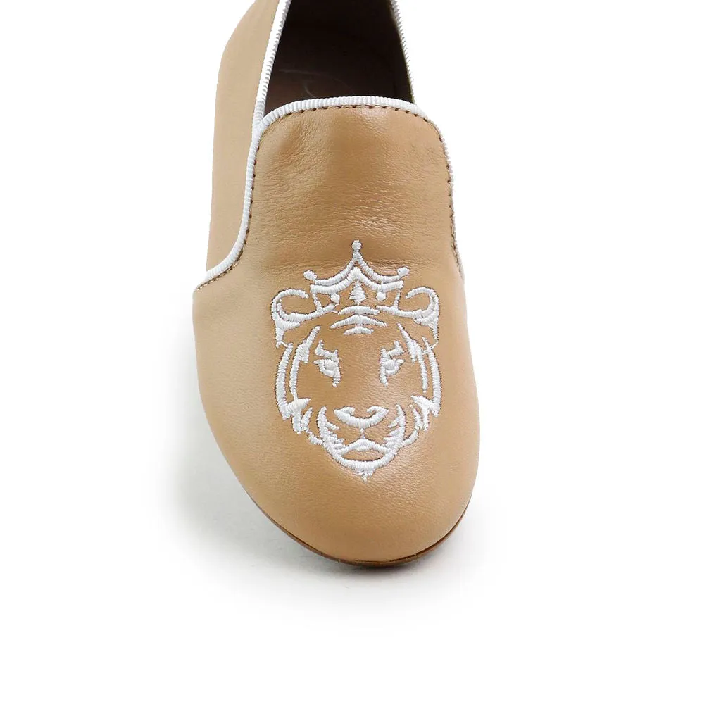 Papanatas Cappuccino Lion Smoking Loafer