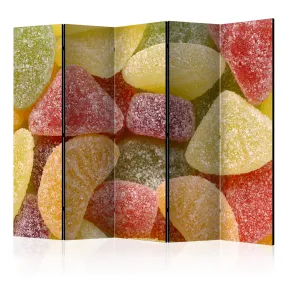 Paravento Tasty fruit jellies II [Room Dividers]