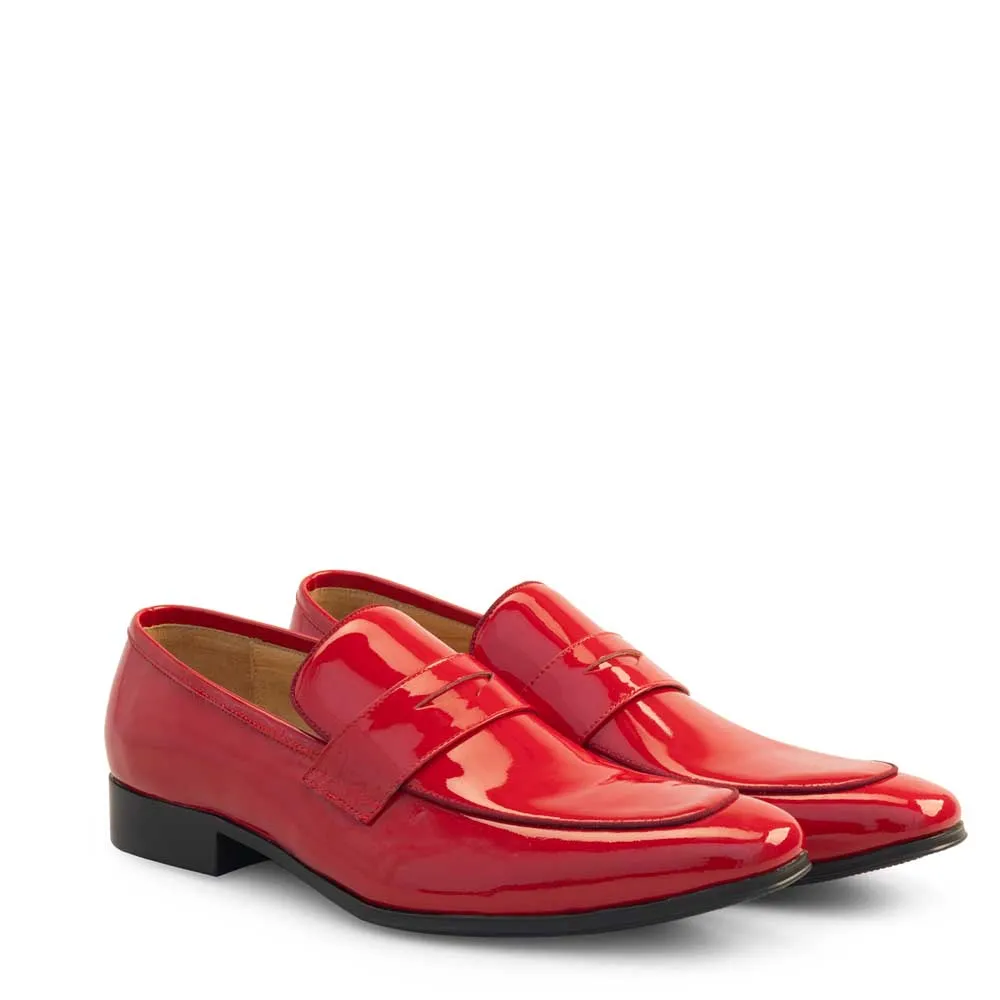 Patent Leather Penny Loafer