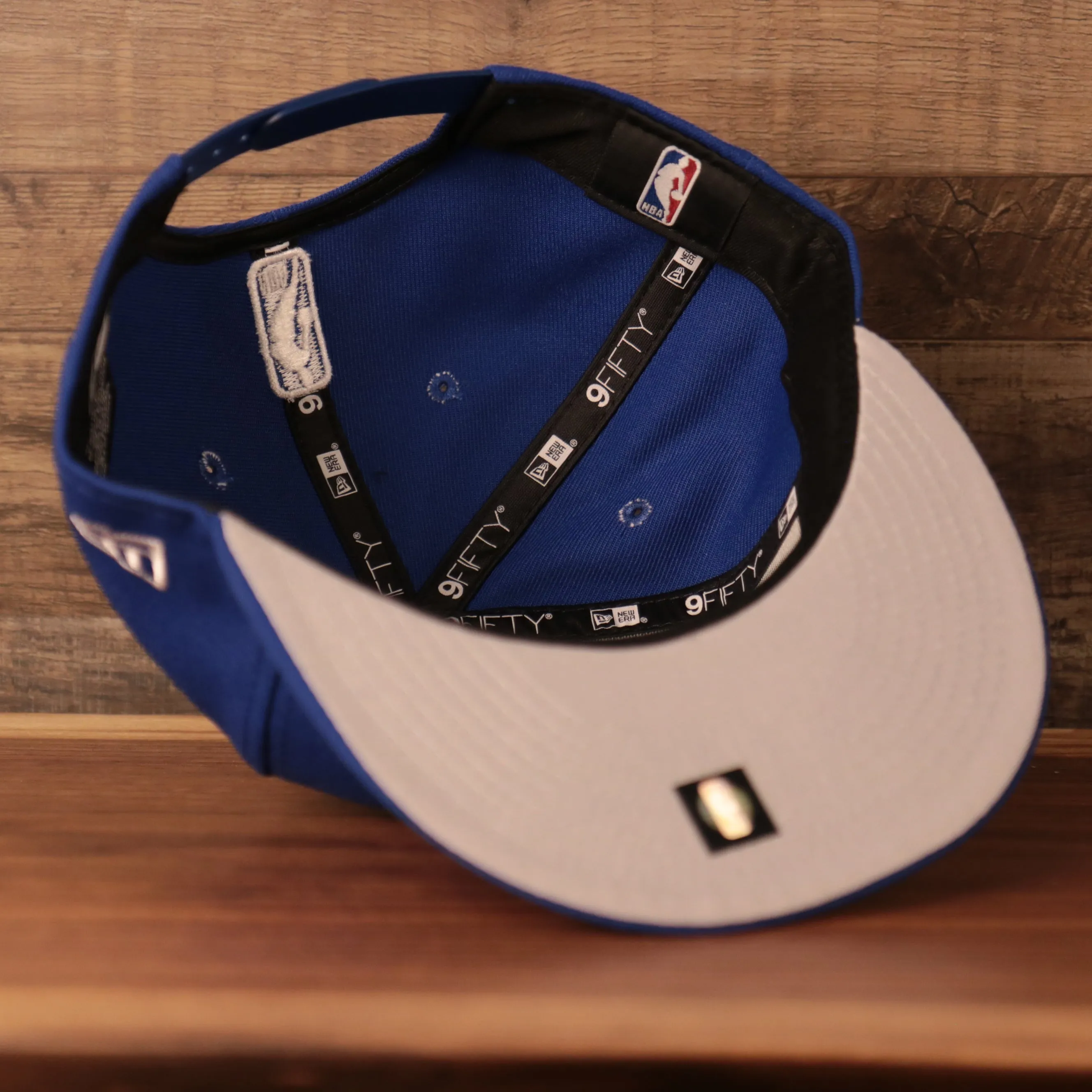 Philadelphia 76ers 2021 NBA Playoffs Royal Blue 9Fifty Gray Bottom Snapback Hat