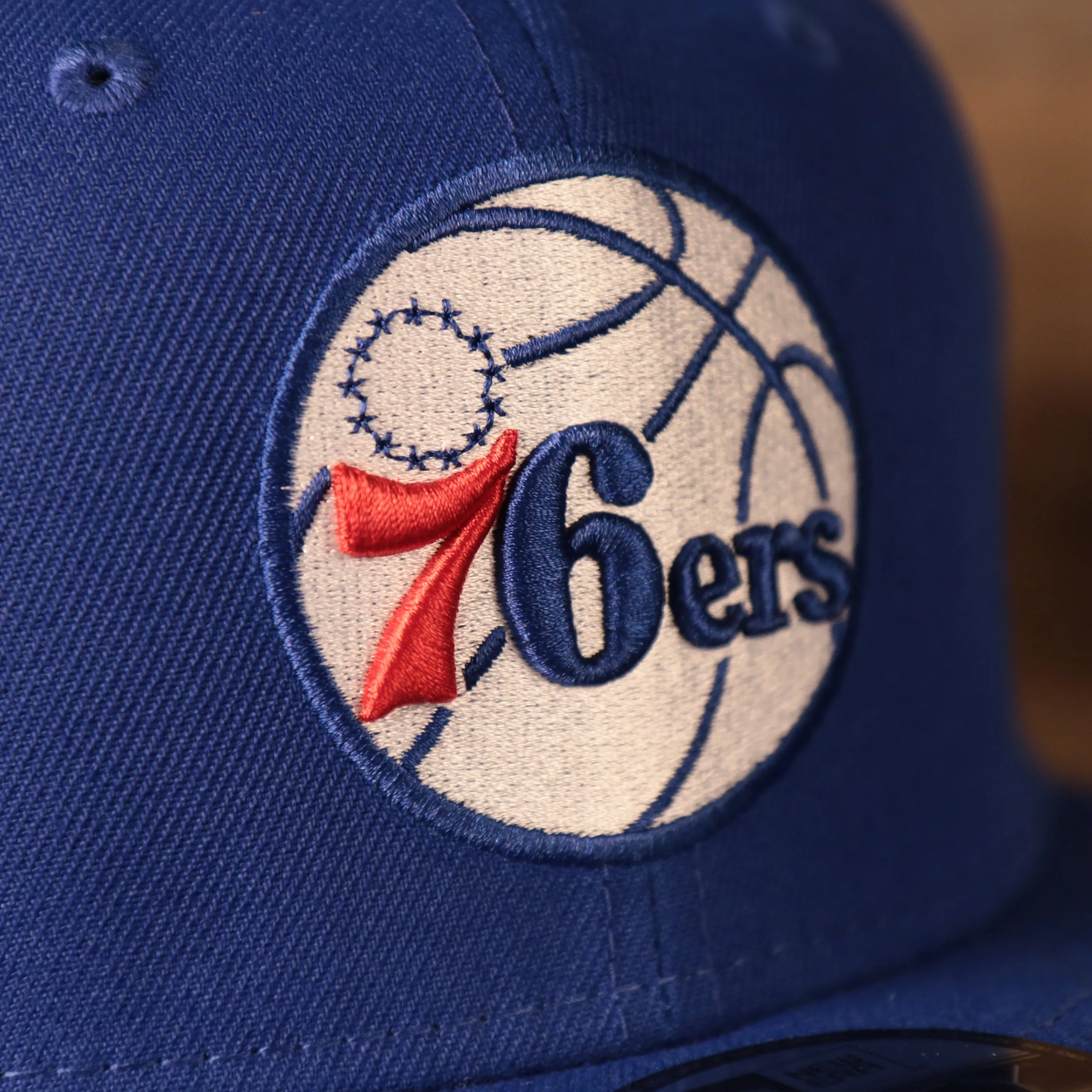 Philadelphia 76ers 2021 NBA Playoffs Royal Blue 9Fifty Gray Bottom Snapback Hat