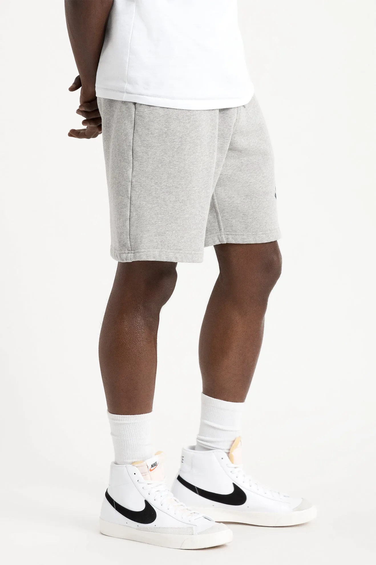 Phys. Ed. Fleece Short - Heather Grey