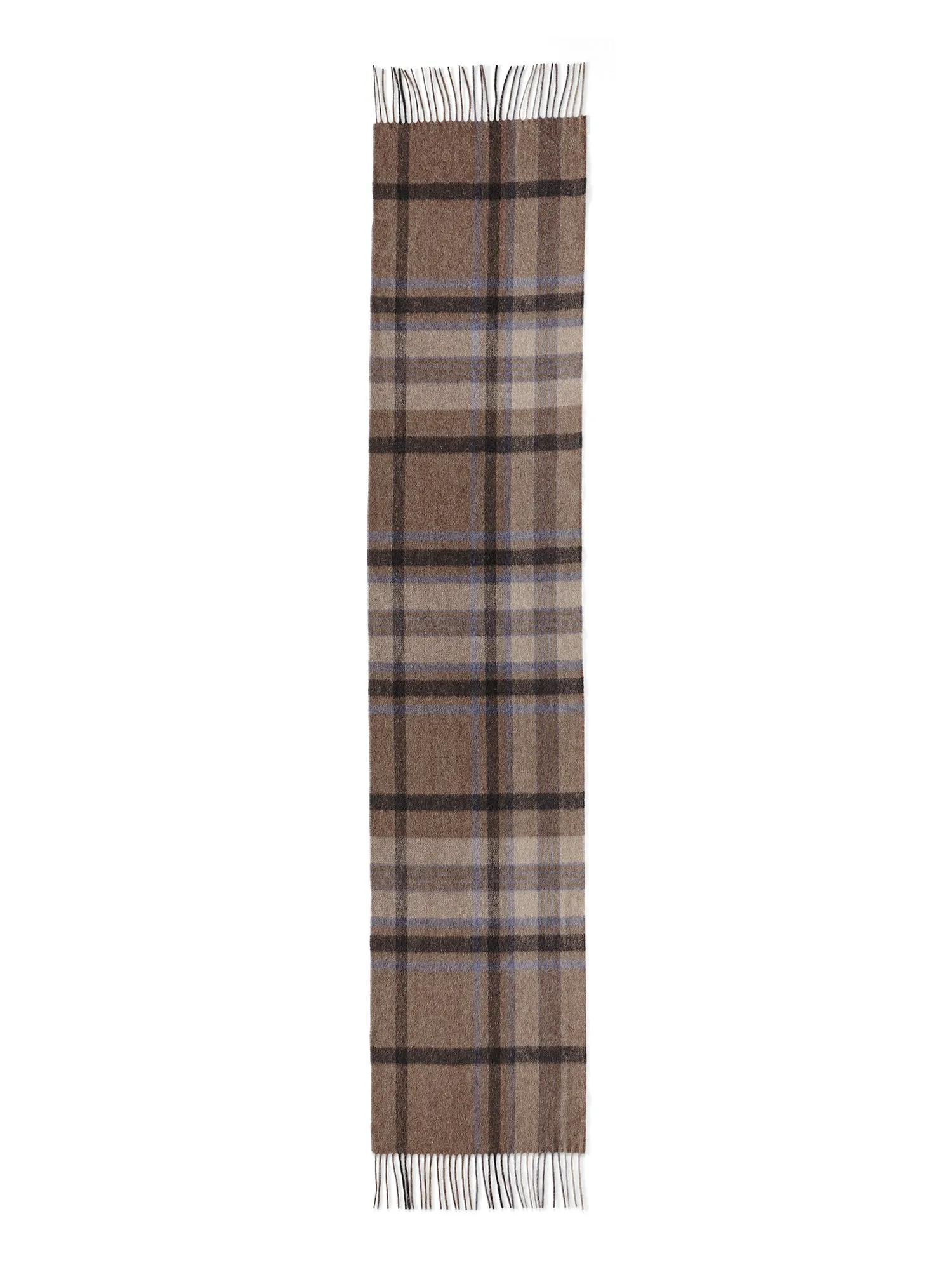 Plaid Cashmere Scarf